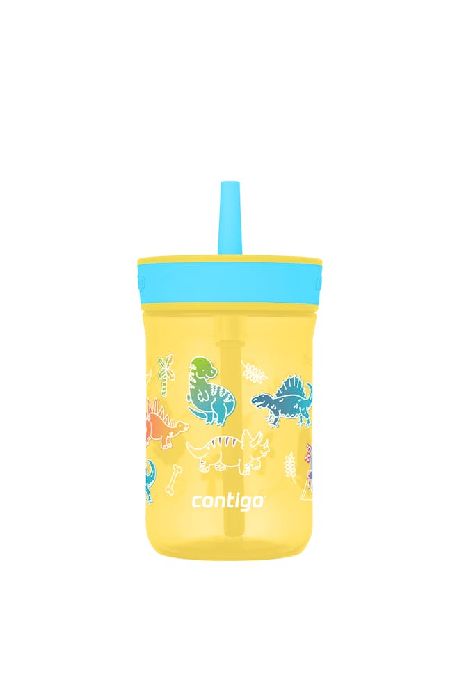 Kids’ Leighton Straw Tumbler with Spill-Proof Leak-Proof Lid, 14oz J7