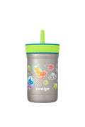 Kids Leighton Spill-Proof Stainless Steel Tumbler with Straw, 12oz V4